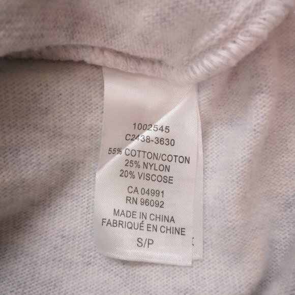 Dalia Ladies Size Small Light Blue Round Neck Lightweight Pale Blue Sweater - Picture 4 of 8